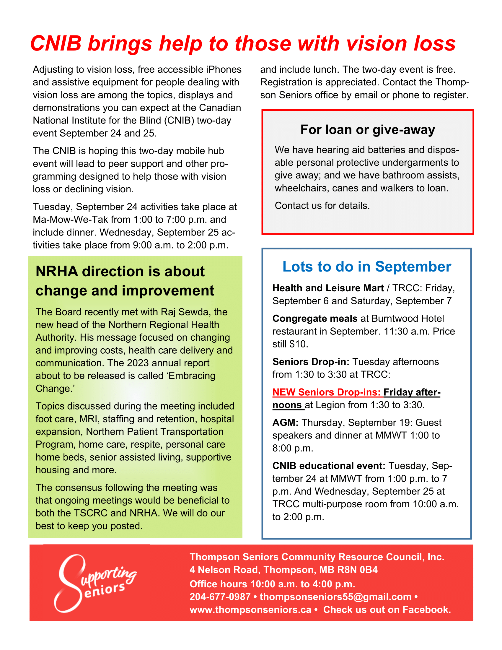 September newsletter 2024-2